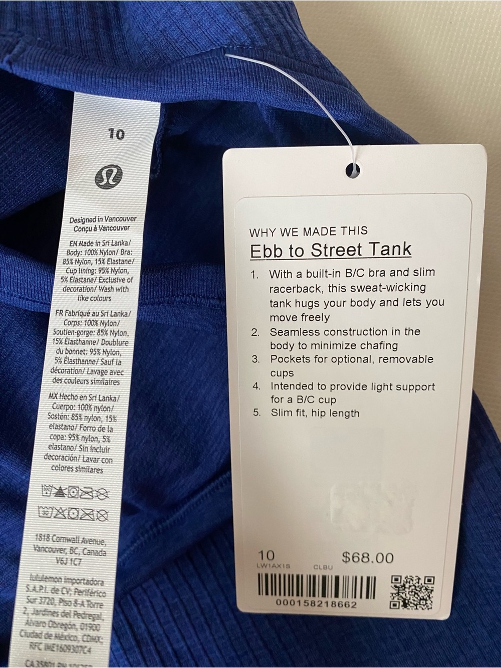 Lululemon Ebb to Street Tank Top - Picture 7 of 7